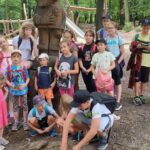 Nezábudnutelné letní aktivity, hry a soutěže na primestskem tabore OKfit v Praze 8.