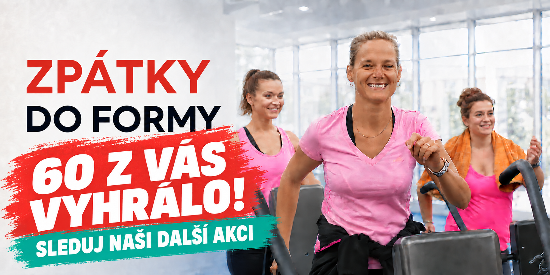 Zpátky do formy – 8 lekcí za 4 týdny a odměny v OKfit